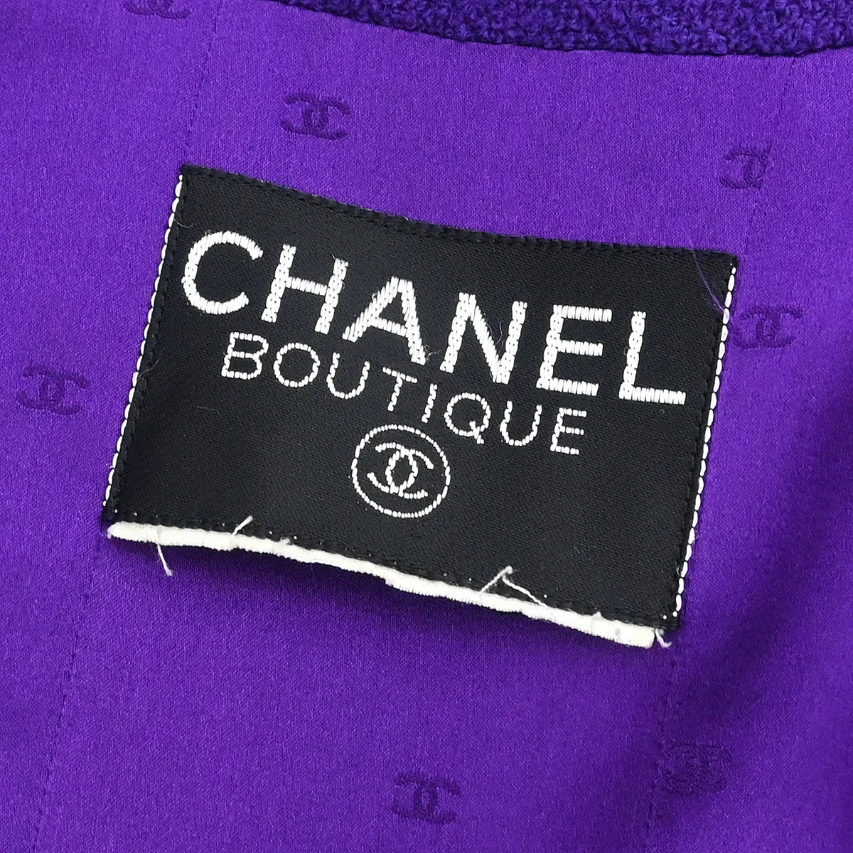Chanel Coat Purple