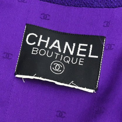 Chanel Coat Purple