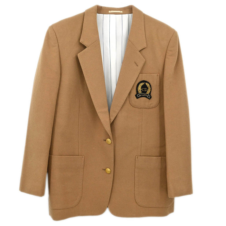 Christian Dior 2004 Single Breasted Jacket Brown #L