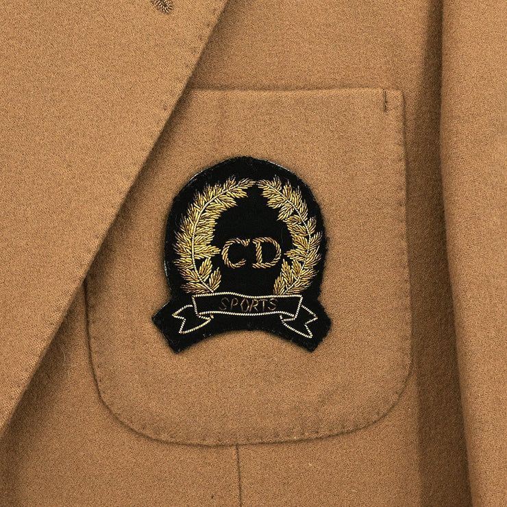 Christian Dior 2004 Single Breasted Jacket Brown #L
