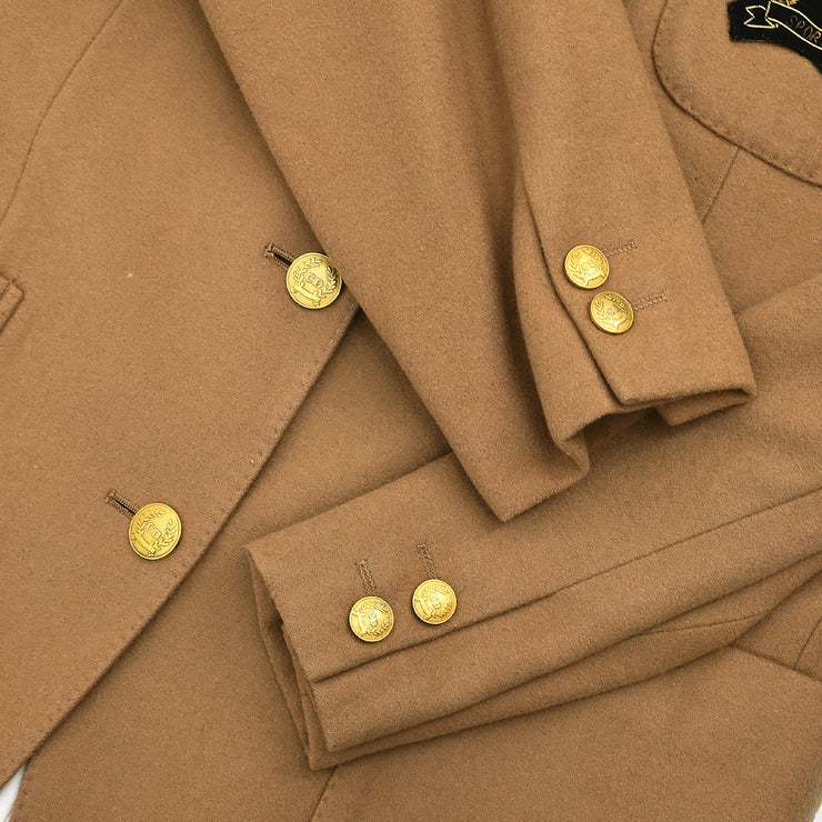 Christian Dior 2004 Single Breasted Jacket Brown #L