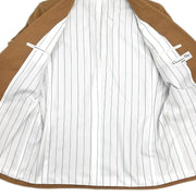 Christian Dior 2004 Single Breasted Jacket Brown #L
