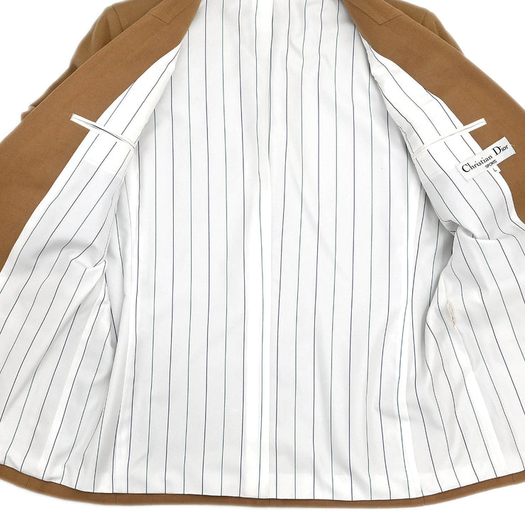 Christian Dior 2004 Single Breasted Jacket Brown #L