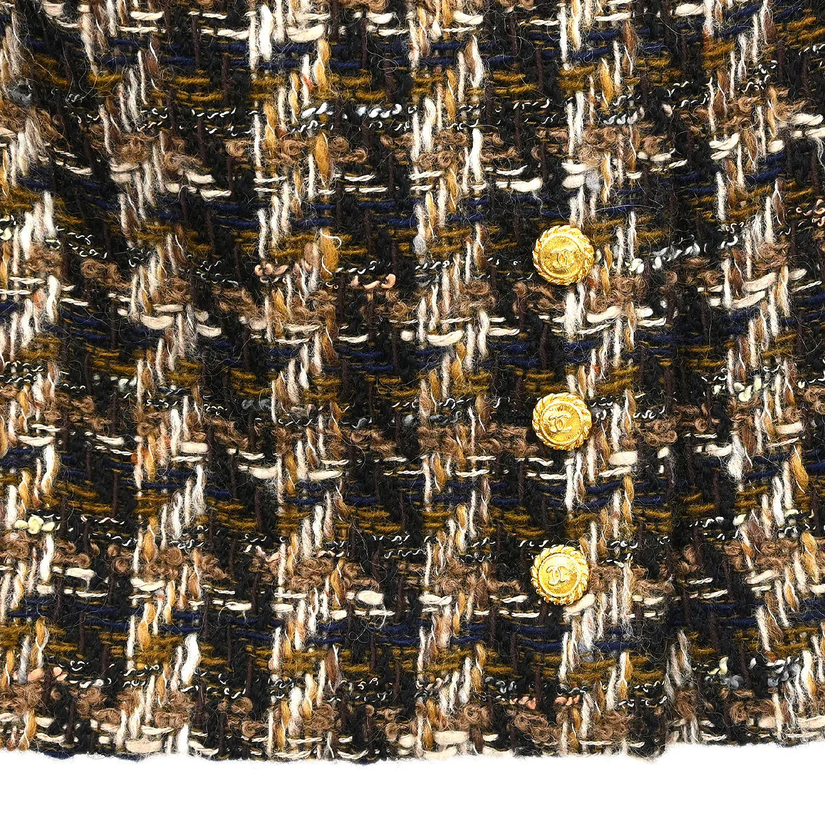 Chanel Setup Suit Jacket Skirt Black #42