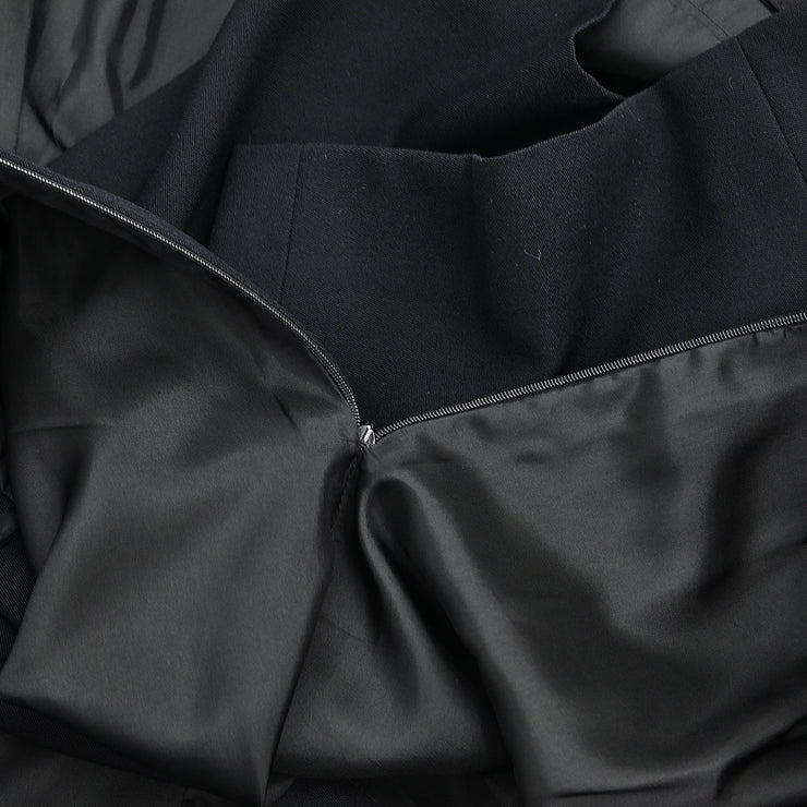 Celine Setup Suit Jacket Skirt Black #38