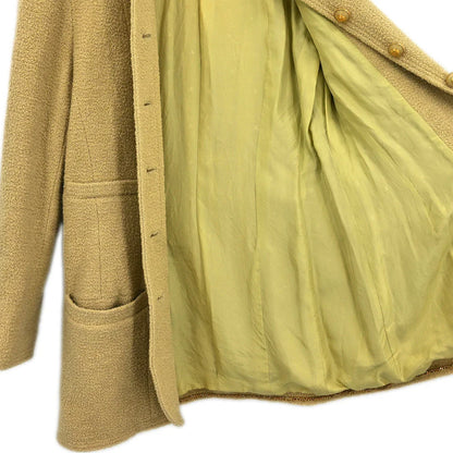Chanel Collarless Jacket Beige