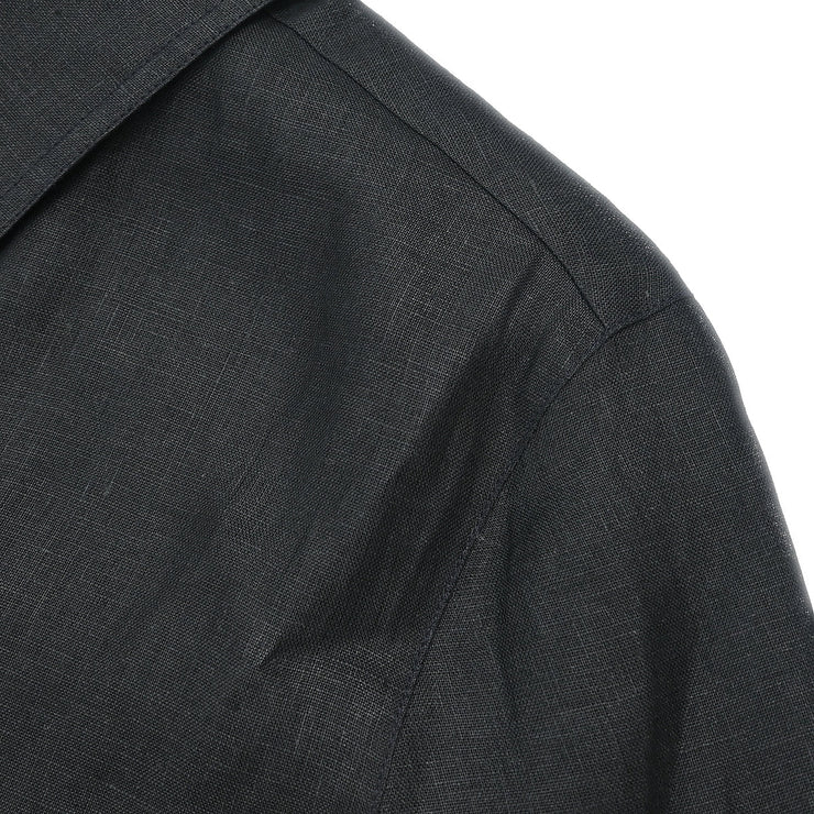 Chanel Blouse Sheer Shirt Black #40