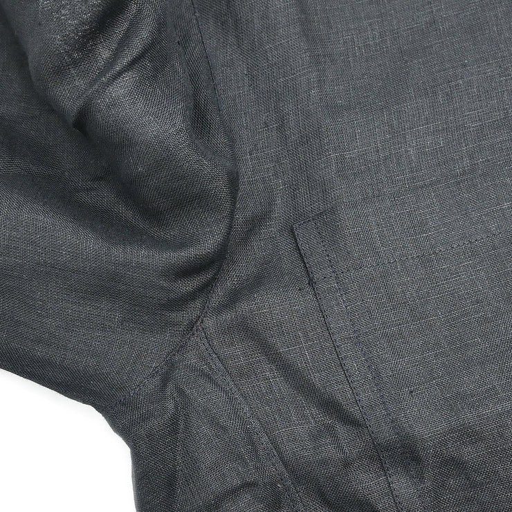 Chanel Blouse Sheer Shirt Black #40