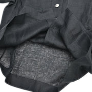 Chanel Blouse Sheer Shirt Black #40