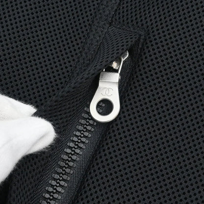 Chanel 2003 Sport Line Zip Up Jacket Black #44