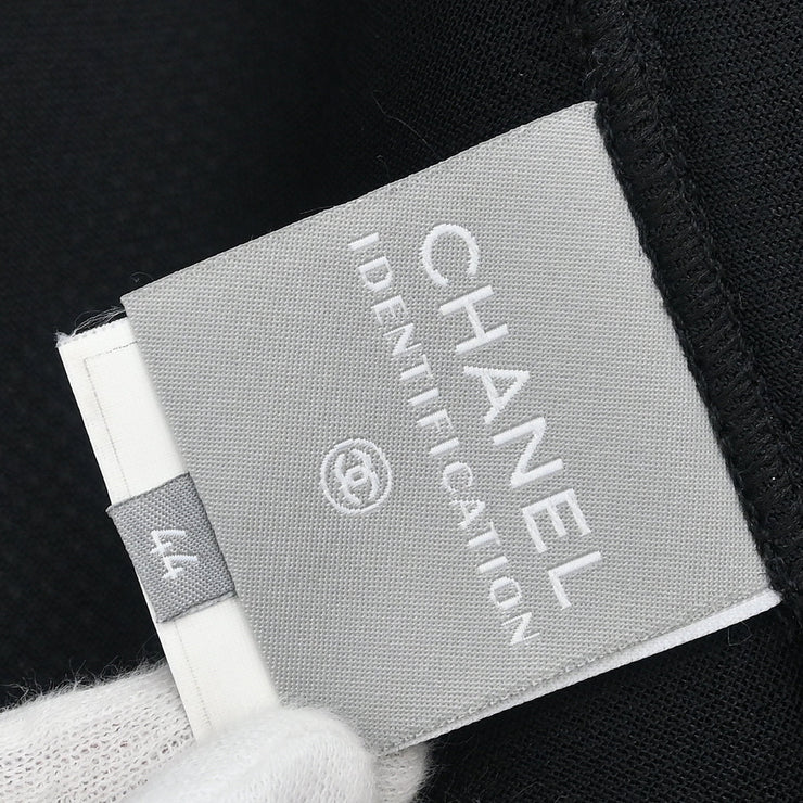 Chanel 2003 Sport Line Zip Up Jacket Black #44