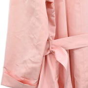 Chanel 1996 Single Breasted Coat Pink #38