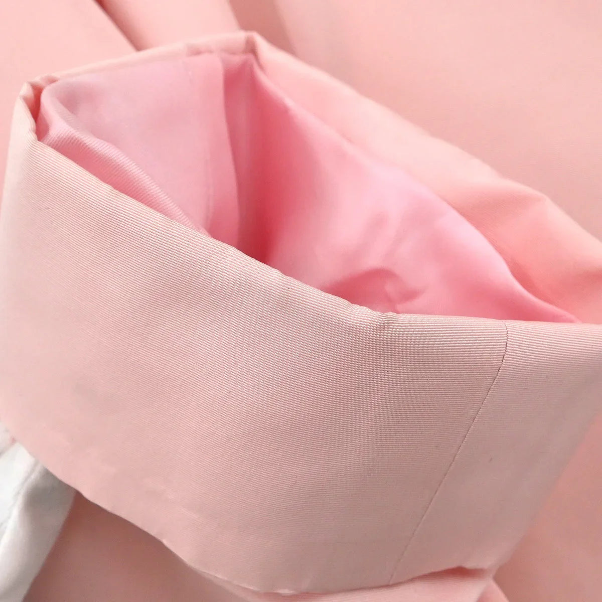 Chanel 1996 Single Breasted Coat Pink #38