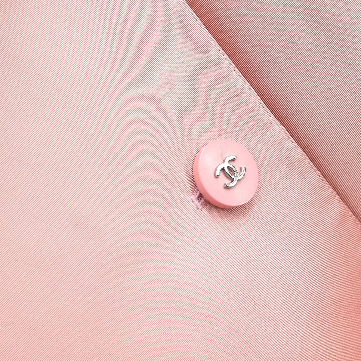 Chanel 1996 Single Breasted Coat Pink #38