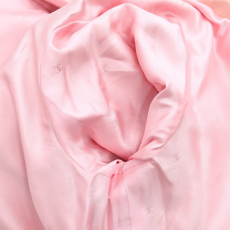 Chanel 1996 Single Breasted Coat Pink #38
