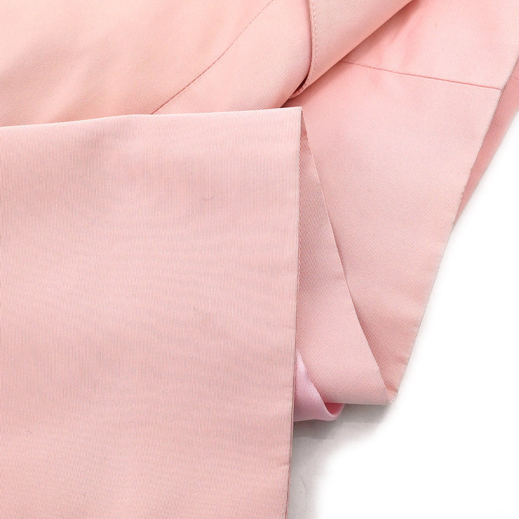 Chanel 1996 Single Breasted Coat Pink #38