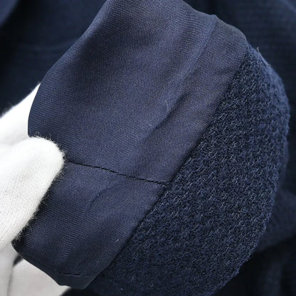 Chanel 1997 Setup Suit Jacket Skirt Navy #38