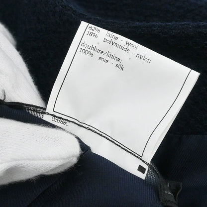 Chanel 1997 Setup Suit Jacket Skirt Navy #38