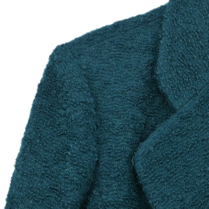Chanel 1997 Single Breasted Jacket Dark Green #42
