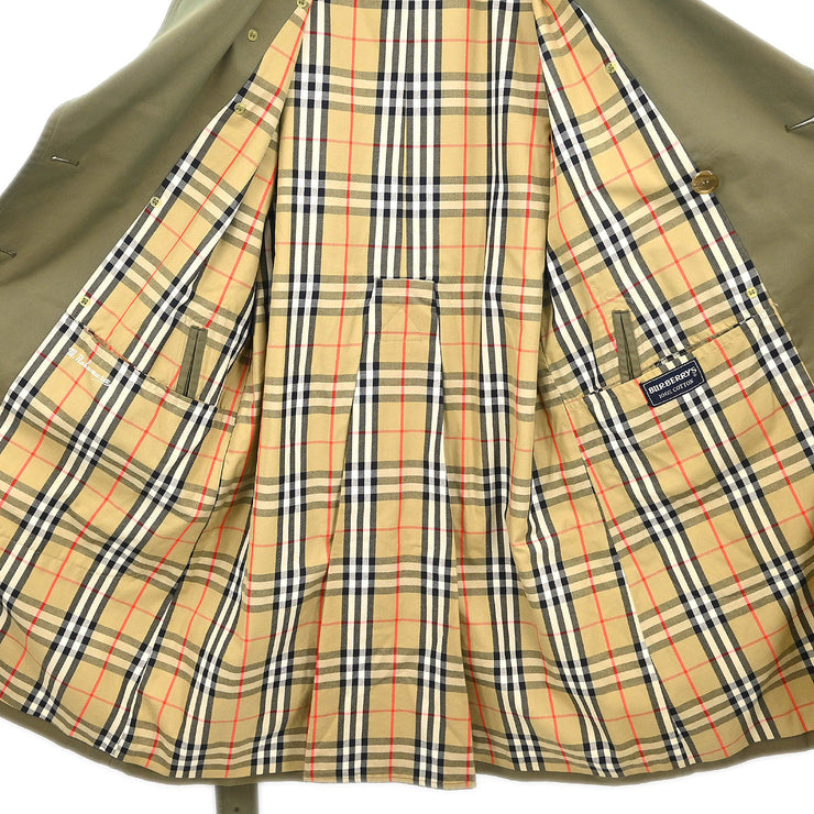 Burberrys Double Breasted Trench Coat Khaki #48