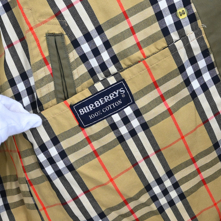Burberrys Double Breasted Trench Coat Khaki #48