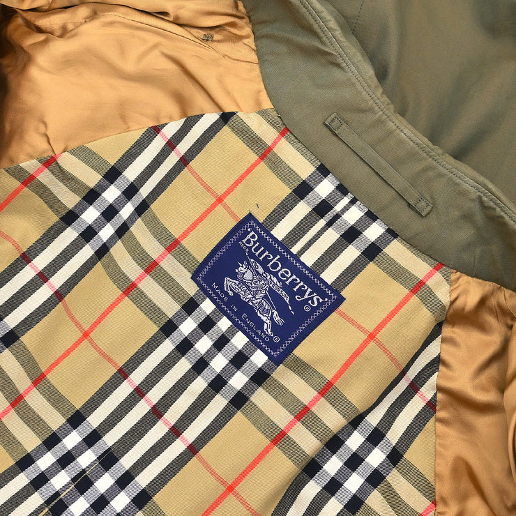 Burberrys Double Breasted Trench Coat Khaki #48