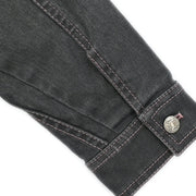 Christian Dior 2003 Single Breasted Denim Jacket Black #36