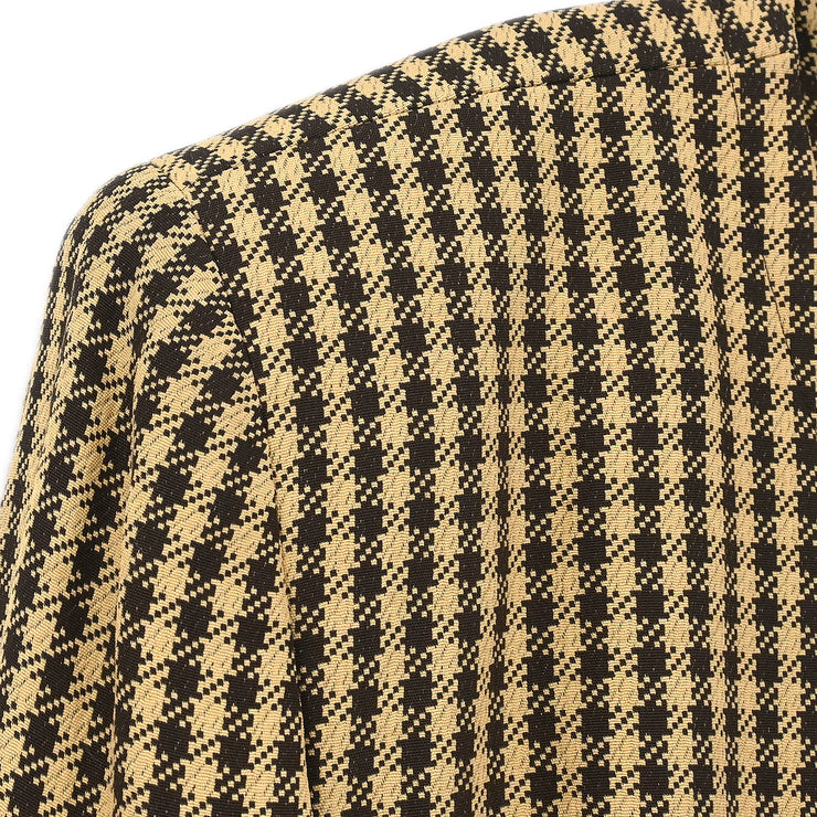 Yves Saint Laurent Setup Suit Jacket Skirt Brown #36