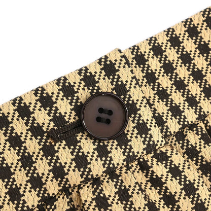 Yves Saint Laurent Setup Suit Jacket Skirt Brown #36