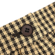 Yves Saint Laurent Setup Suit Jacket Skirt Brown #36