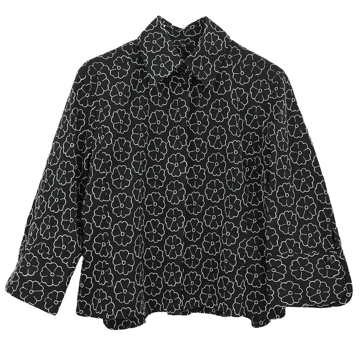 Chanel 2004 Blouse Shirt Black #44