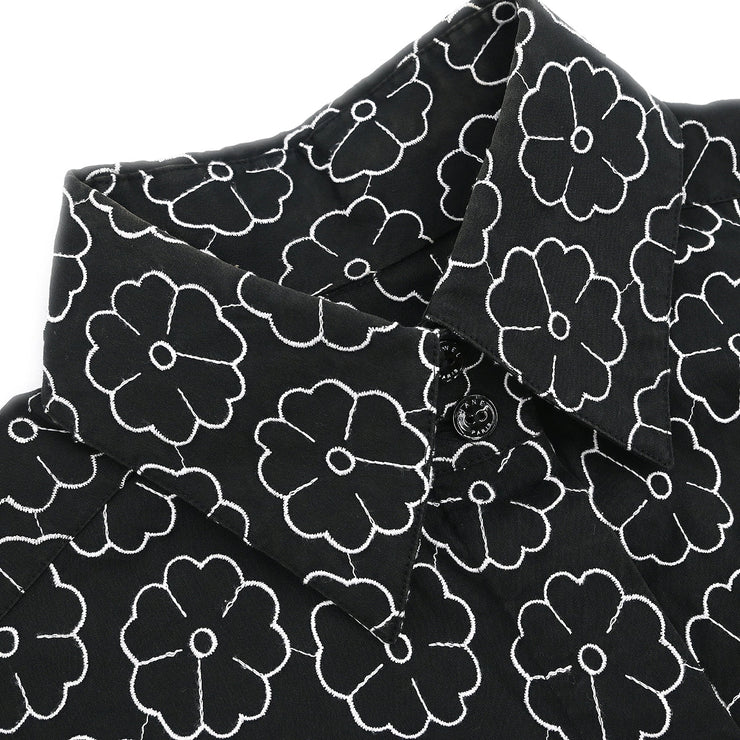 Chanel 2004 Blouse Shirt Black #44