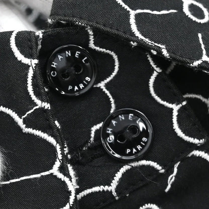 Chanel 2004 Blouse Shirt Black #44