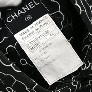 Chanel 2004 Blouse Shirt Black #44