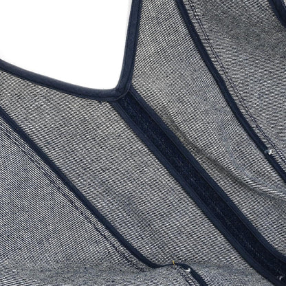 Chanel Denim Sleeveless Dress Indigo #36