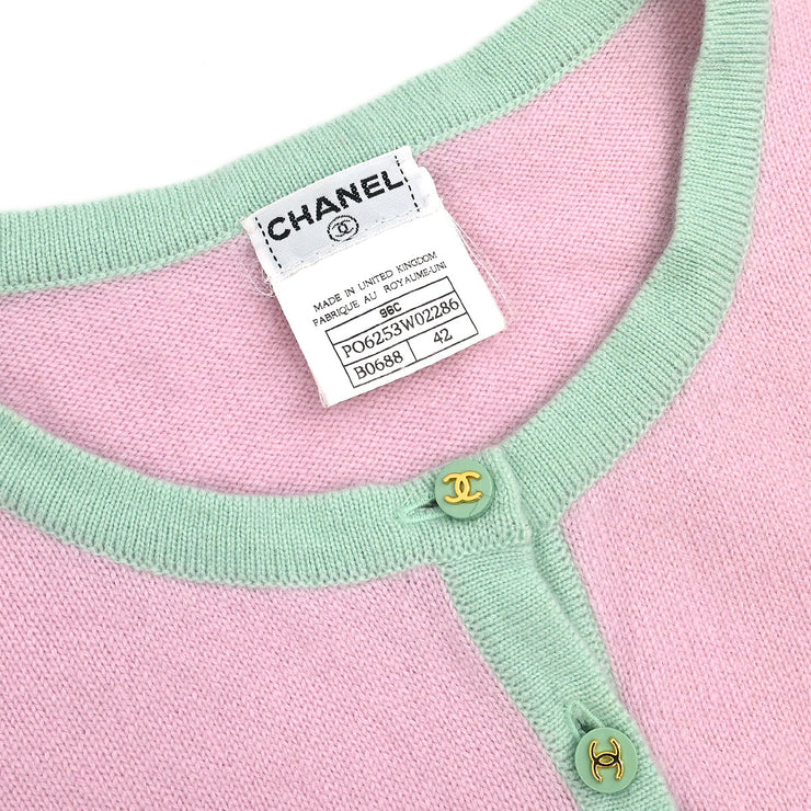 Chanel 1996 Cardigan Pink #42