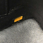 Chanel 2004-2005 Black Caviar Medallion Tote Handbag
