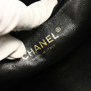 Chanel 2004-2005 Black Caviar Medallion Tote Handbag