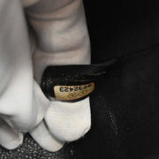 Chanel 2004-2005 Black Caviar Medallion Tote Handbag