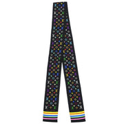 Louis Vuitton Black Multicolor Bandeau Scarf M71992 Small Good