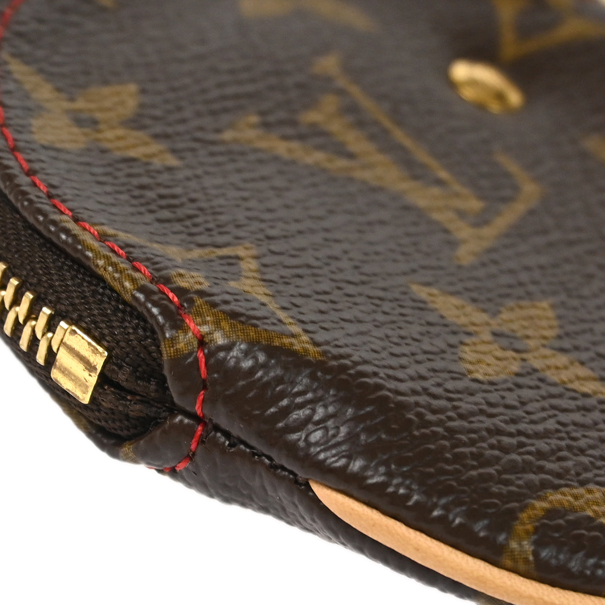 Louis Vuitton Cherry Porte Monnaie Rond Coin Case Wallet M95043