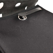 Hermes Black Natural Toile GM Officier Herbag PM 2 in 1 Handbag
