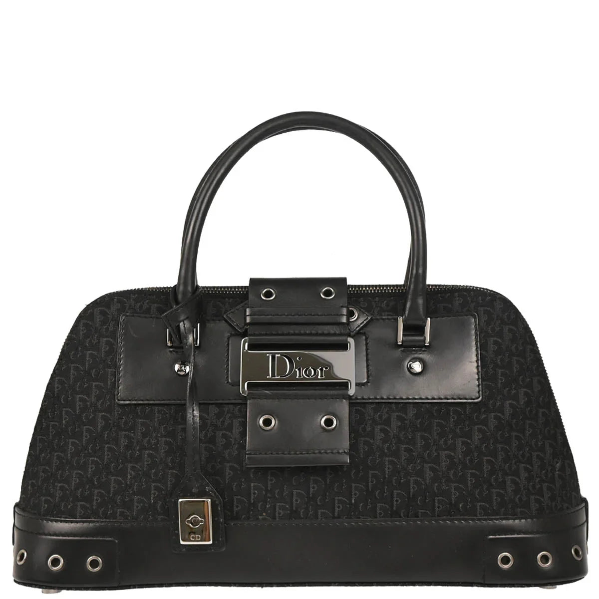 Christian Dior Black Trotter Street Chic Handbag