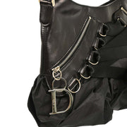 Christian Dior Black Corset Ballet Shoulder Bag