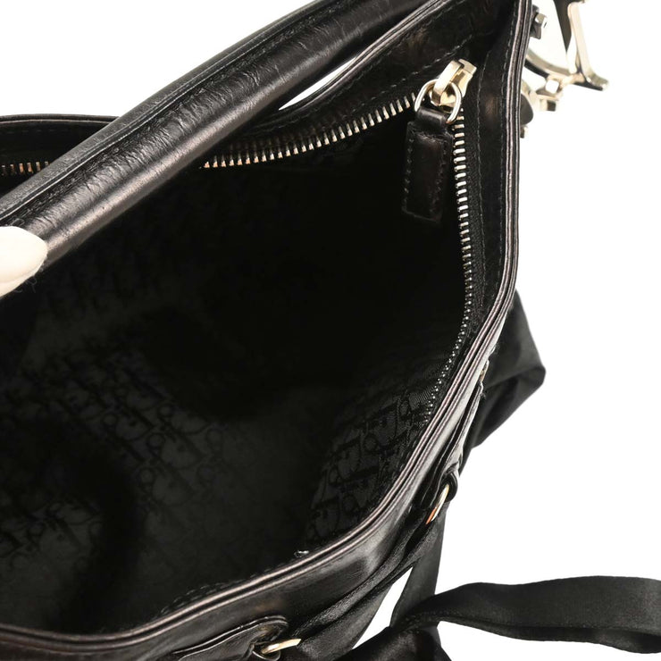 Christian Dior Black Corset Ballet Shoulder Bag