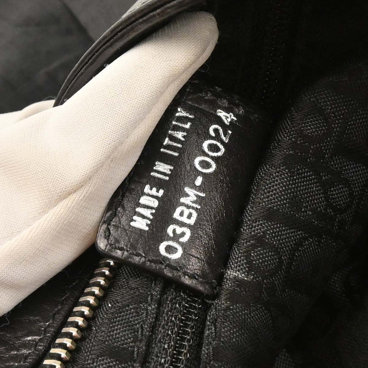 Christian Dior Black Corset Ballet Shoulder Bag