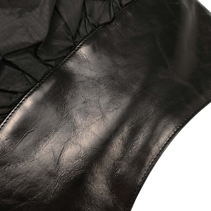 Christian Dior Black Corset Ballet Shoulder Bag