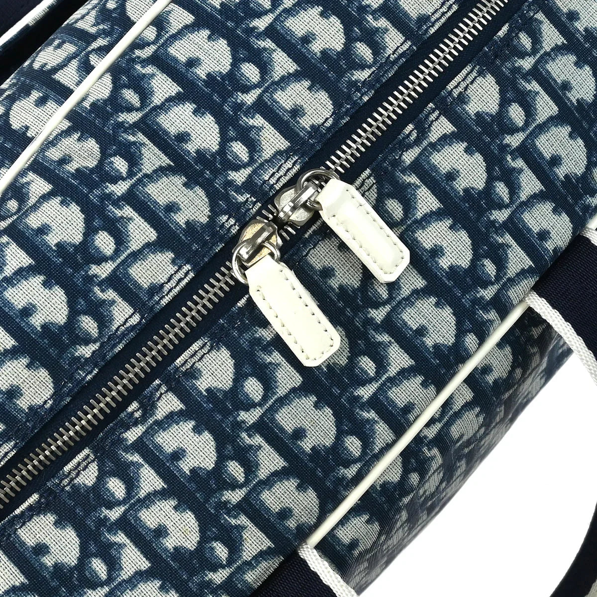 Christian Dior Blue Trotter 2way Shoulder Handbag