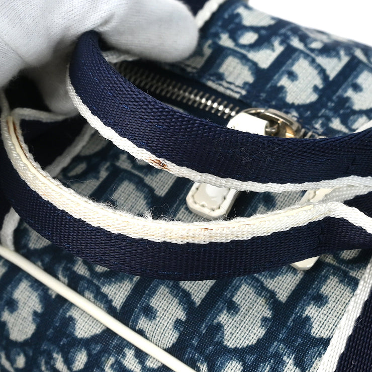 Christian Dior 2002 Blue Trotter 2way Shoulder Handbag