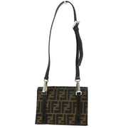 Fendi Brown Zucca Shoulder Bag